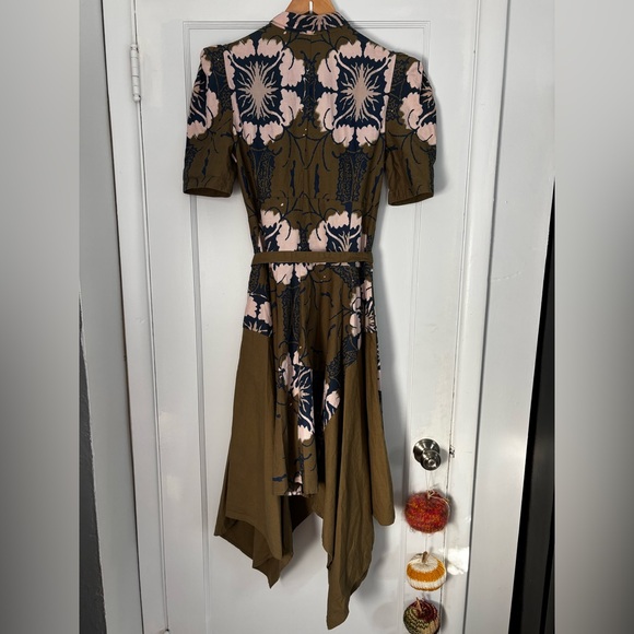 Making the Cut | Floral Print Ruffle Sleeve Dress w/ Tie Waist | M - Picture 4 of 16